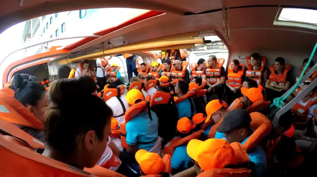 How Many People Can Fit In a Cruise Ship Lifeboat?